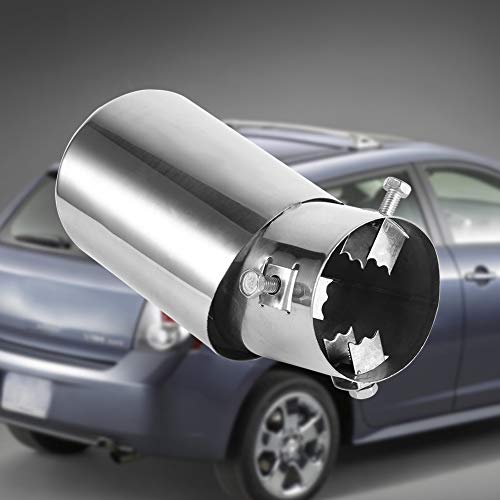 Uitlaat 50mm gebogen 40mm DC Uitlaatbuis Pijp, Aangepaste uitlaat Eind Pieces gebogen 40mm Uitlaatbuis Trim End Piece Tips DC Pijp 4