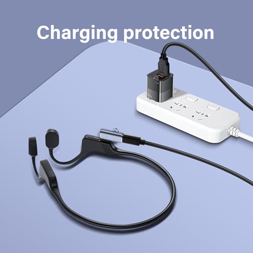 Adattatore di Ricardica Magneto Connettore Tipo C per Caricabatterie per Cuffie Compatibile Con OpenRun, OpenRun Pro, OpenRun Mini, OpenComm (R-L) 4