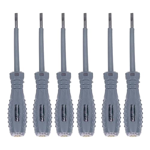 6 stuks B05 Spanning Tester, contactloze elektrische tester Pen met LED-kleurlicht, detectie van Circuit breekpunten, voor onderhoud (Slot)