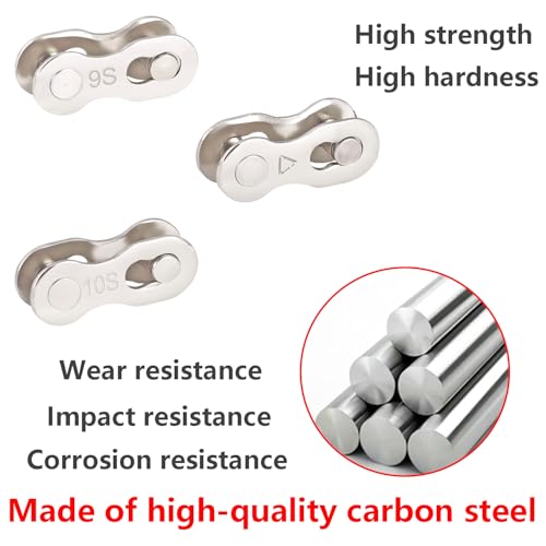 5 paar fietskettingconnectoren, fietskettingconnectoren, fietskettinglinks, 9 snelheid 4