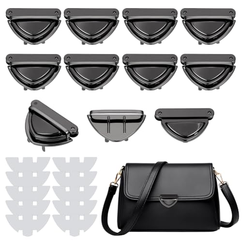 Tuck Lock sluiting 10 Sets 30,5 x 52 x 11 mm Iron Portemonnee Gesp Gesp Gesp Metalen Gesp Gesp voor lederen tas Hangzak Gesp