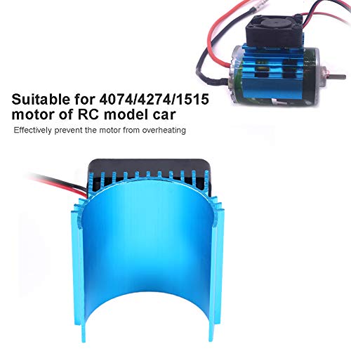 RC Koelvin, Universele RC Motor Koelvin Set Heat Sink met Ventilator voor 1/10 RC Car 4074/4274/1515 Motor RC Vervanging Deel 3