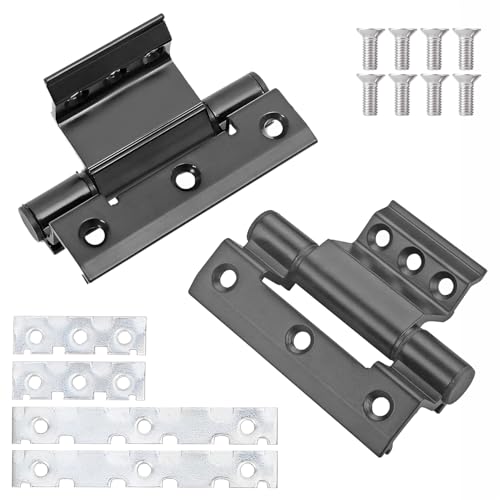 2 stuks scharnieren, 100 mm aluminium legering raam scharnieren, meubilair scharnier voor 55/60 aluminium profiel ramen