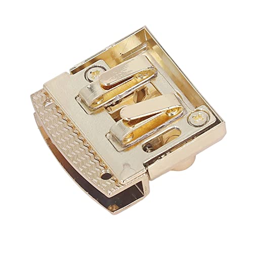 6Stuks Turn Lock Sluiting Lichtgouden portemonnee Buckle bevestigingsmiddelen Hardware voor DIY Craft Portemonnees Handtas Craft Project 5
