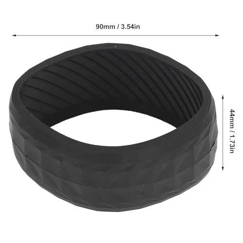 Non-slip Rubber Voorwiel voor grasmaaier, Geschikt voor Worx Landroid S300 M500 M700, Vervangingsaccessoire voor maairobotwiel 3