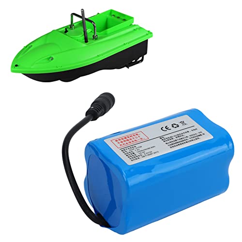 Futter Boat Akku 12000 RC Boot Batterij 12000m Ah 7.4V High Speed RC Oplaadbare Lithium - Compatibel met Voederboot, Deel voor Speedboot Duurzaam Powerply Racing 4