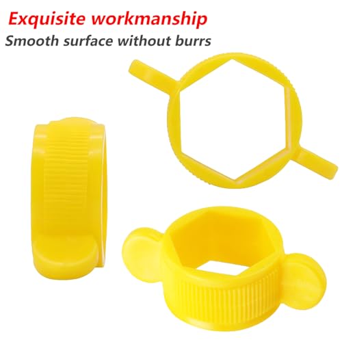 4 st 1/2 inch hex moersleutel, slang, hex moersleutel, afneembare moersleutel voor het vastzetten en losmaken van gevlochten slangen 3