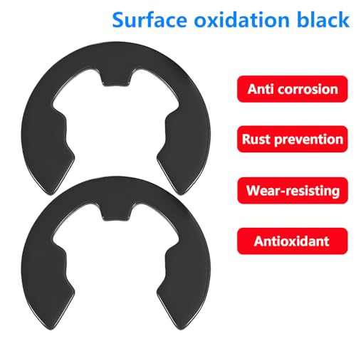 100 stuks Behoud Ringen, E-Clips Behoud Ringen, Snap Opening, Vergrendeling Ringen voor Lagers, 2mm 3