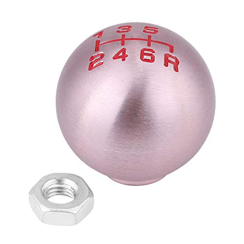 KIMISS Aluminium Legering Auto Transmissie Shifter Lever Knob Stick (6 Speeds)