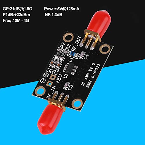 Low Noise Versterker Module voor HAM Radio RTL SDR LNA, Breedband 0,01-4GHz 21DB, SMA Module, Shortwave Versterker, RF Versterker, 2.4GHz Vermogensversterker, SDR Ontvanger 5