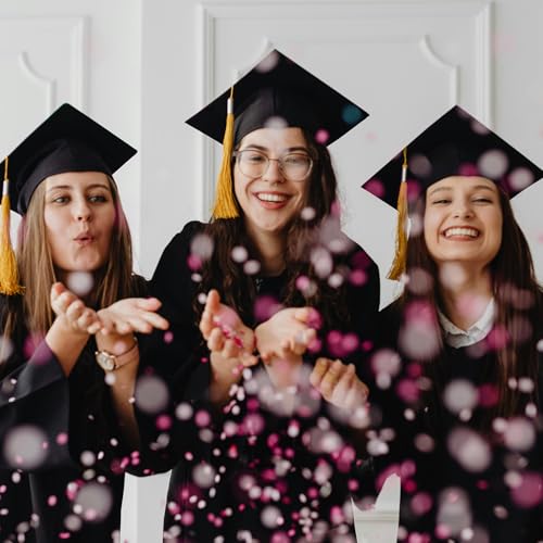 Ronde weefsels Papier Confetti 1 inch, Tafel Confetti Cirkel Dots voor bruiloft verjaardag feest ballon decoraties (1.7 oz), Rose Gold 5