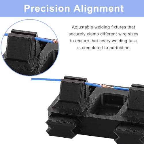 4 stuks elektrisch ontwerparmaturen, Houdkracht lasstandaard, soldeerhulpstuk, reparatiegereedschap, accessoires voor MIG- en TIG-solderen, elektrische reparatie, autoreparatie (zwart) 5