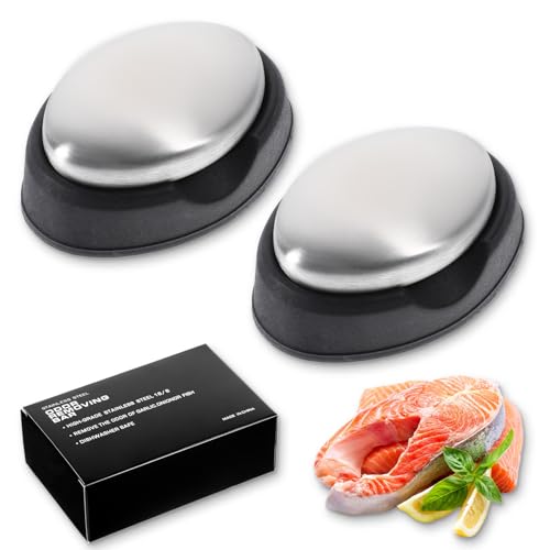 2 st Roestvrij stalen zeep met opslagbak, roestvrij staal zeep, metaalzeep, zeepgrinder, vaste zeep, keukenzeep, roestvrij staal schoner, keuken, anti-odor zeep, geurneutralizer (6.2_4.6