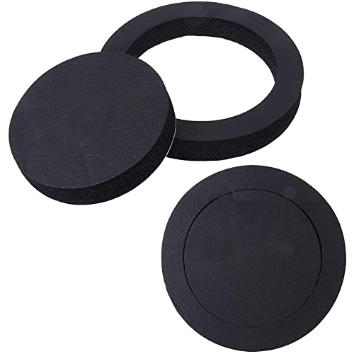 Verpakking Zelfklevende Car Universal Foam Speaker Versterker System Kit voor 6 en 6,5 inch speakers, Speaker Isolatie Ring Geluiddichte Cotton Pad