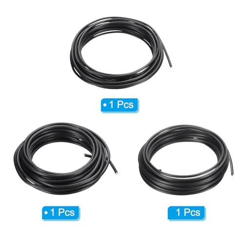 2.5/3/4mm Bonsai Draad 3 Rolls Bloemdraad Stengels Geanodiseerd Aluminium Boom Draad 4.5m Totaal voor Tuinieren Branch Bijlage Zwart 3