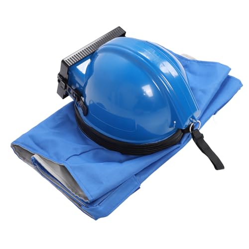 Sandblast Cap, Impact Resistent Zandstralen helm met sleeveless pak, verstelbare luchtstromen kanalen, veiligheid voor het schilderen, snijden, reinigen