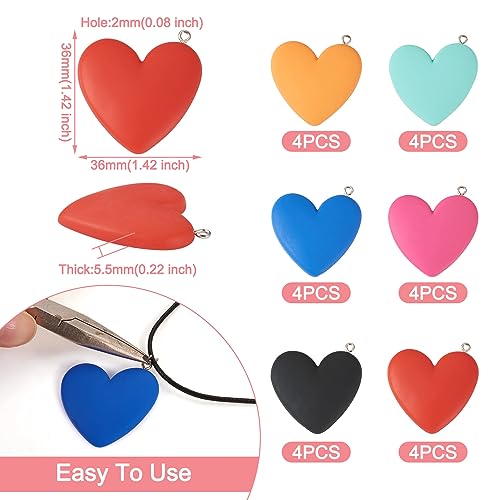 Hart moeder van parel kralen handgemaakte Lampwork Glas liefde hart kralen voor DIY Craft Earirng armband ketting sieraden maken, hars, hars 4