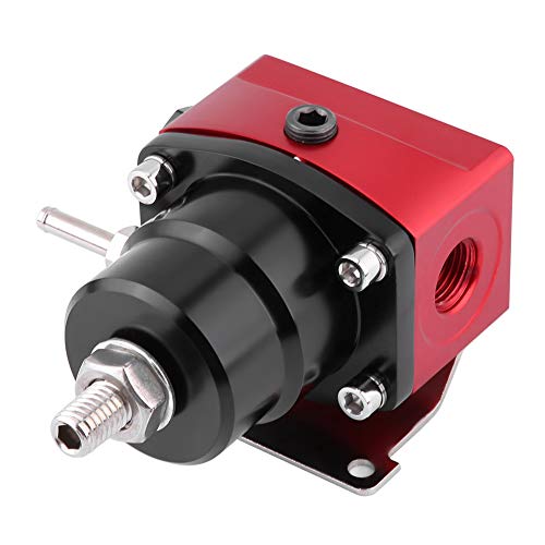 Universele regelbare brandstofdrukregelaar Kit Oil 0-100psi Gauge AN 6 Fitting End 3