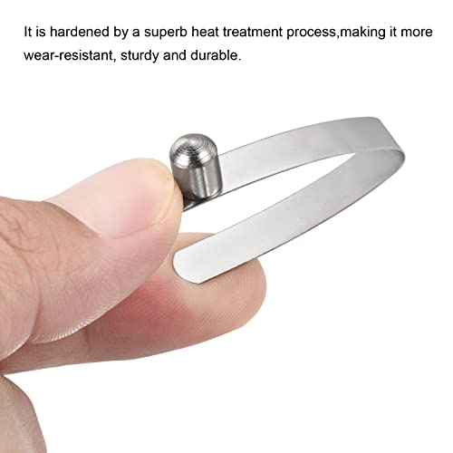 8 x 6,5mm Kajak Paddle Cabinets, 5st Rod Push Knop Solid Steel Spring Clip Knop Vergrendelen Enkele Buis voor Camping Tent Tent Bar 4