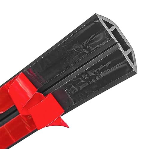 2M Floor Wire Cover, Kabelbeschermer, Beschermende Draad Hoes voor Kabel Verbergen, Kantoor, Huis, Pakhuis (Zwart) 4