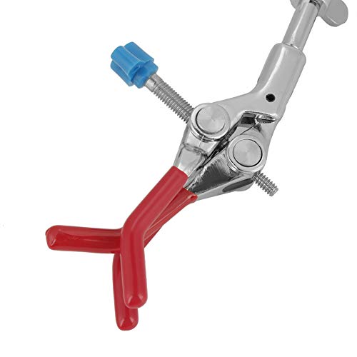 Lab Clamp Professionele Ontworpen Clamp Verstelbare Drie-Prong Swivel Extension Flask Clip Clamp Suit voor Labs Industriële Gebruik 4