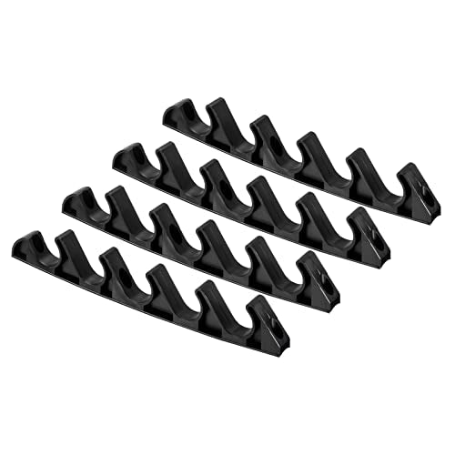 Chaise adjustment Bracket, 4 Stuks 5 Posities Lawn Garden Multi-Position terug Support Richter voor Outdoor Lounge Patio, Zwart