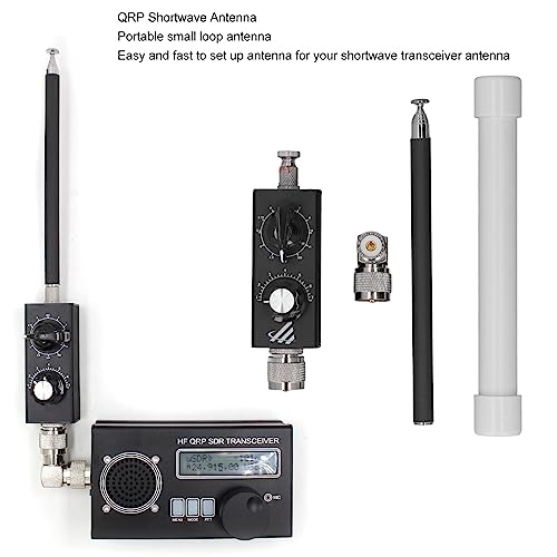 QRP Shortwave Antenna Portable Low Standing Wave HF Full Band Tuned Antenna voor Indoor Outdoor 3