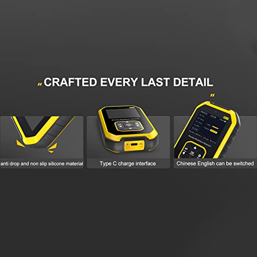 Radioactieve dosismeter, digitale geigerteller, hoge gevoeligheid, 3 modus, β φ röntgenmeter voor detectie van radioactiviteit in real time voor opacimeters 3