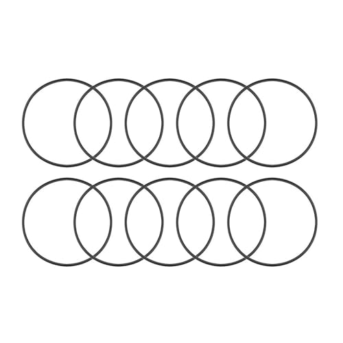 10St Nitrilrubber O-Ringen, 55mm Buitendiameter 50mm Binnendiameter 2.5mm Breedte Metrische Afdichtingsring, Rubberen Ringen O-Ringen Houdt stand voor Kraan Loodgieterswerk Autoreparatie