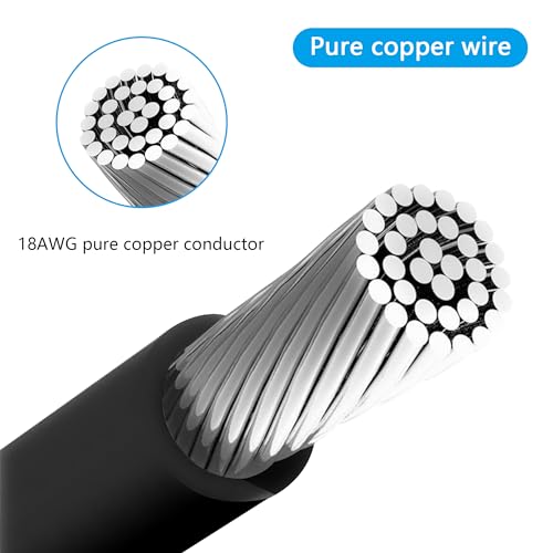 8 Pin Extension Cord PCIE 8 Pin Female to Right Angle Man PCIE Express Power Adapter Kabel voor grafische kaart 18AWG 15cm/5.9" (Links) 3