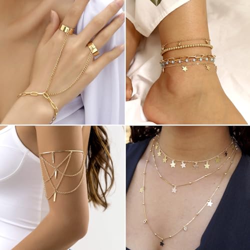 Open Jump Rings, 304 Roestvrij staal sluiting maar niet Soldered Jump Rings, Real 18K Gold Plated, Metalen Split ringen voor DIY Sieraden Reparatie Maken, 500 stuks 4