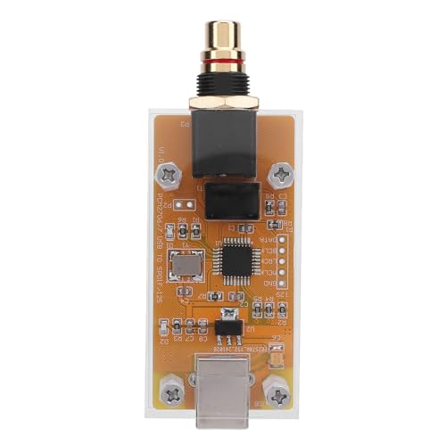 USB Sound Card Decoder PCM2706C USB naar Coaxiale Digitale Signaal Output Adapter USB Digitale Audio Decoder Converter Actieve Crystal Oscillator Koper Gold Plated Coaxic Aansluiting