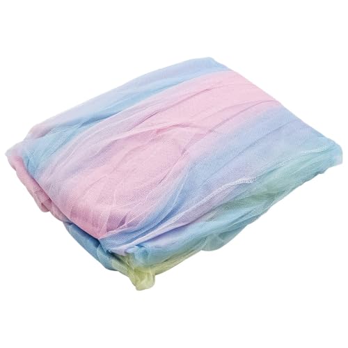 Muggen Net voor Bed Muggen Net Bed voor Dubbele Bed Enkel Bed Kleurrijke Sterren Glow Canopy Hangen Muggen Net voor reizen decoreren en thuis