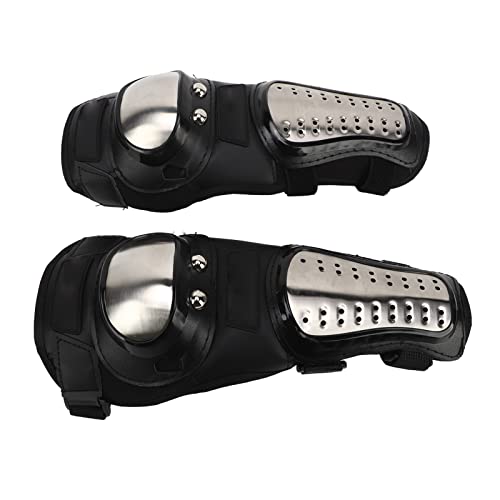 Motorfiets Elbow Guard Hoge sterkte Vallend Resistent Roestvrij Staal EVA Ademende flexibele rij-elleboogbeschermer