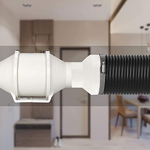 Pipe Connector voor Inline Ventilatie Systeem (150mm tot 100mm) 6" tot 4" Duct Reducer Air Duct Adapter 4