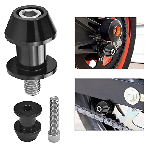 Motorfiets Bobbins M8 Race Adapter, Verpakking van 2 Aluminium Swivel Arm Spool, Standing Mount, Swingarm Bescherming, Montage Stand voor Motorfiets