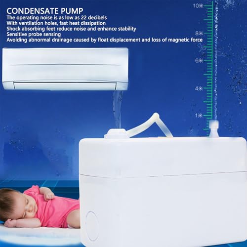 Stable Condensate Pump Super High Lift Automatic Condensate Removal Pump voor HVAC-systemen Airconditioners 3