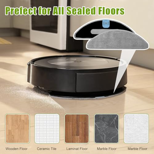 15 st Vervanging voor Roomba Combo I5, I5+, J5, J5+ Stofzuigeronderdelen, 2 hoofdborstels, 4 zijborstels, 4 Hepa filters, 4 mopdoek, 1 schoonmaakborstel 5