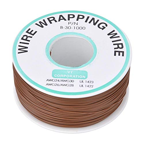 Koperdraad 30AWG Bruin OK Draad Gedrukt Circuit Bord Reparatie Accessoires Tin Verguld Koper Draad 30AWG Inpakken Jumper, Bruin