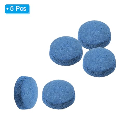 11mm Dia Pool Cue Tips, 5 Pack Pool Biljart Cue Tips Zwembad Stick Vervanging Tips Zwembad Stick Tips Snooker Cue Tips, Blauw 3