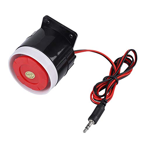 12 Volt Siren 120Db Dc 12V Mini Red Wired Horn Siren Geluid Alarm Systeem Waarschuwing Horn voor Home Security 3