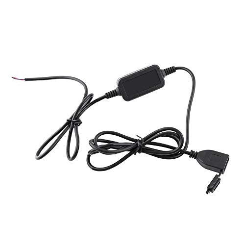 Motorfiets USB-oplader, 12V 24V tot 5V USB-oplaadkabel USB-oplader Waterdichte USB-voeding Port Socketlader voor Motorfiets Smart Phone GPS