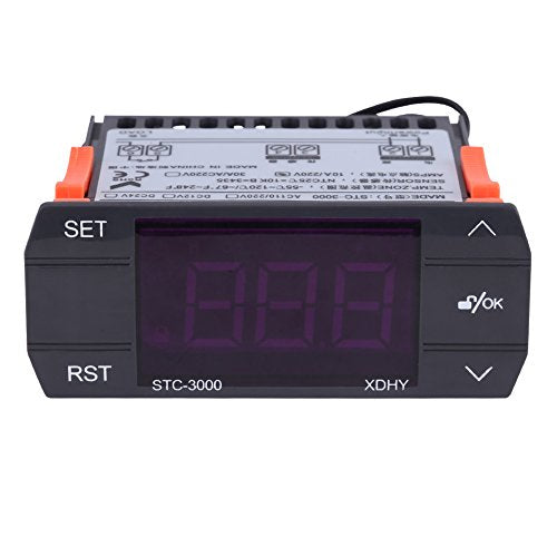 Walfront STC-3000 110V-220V Touch Digital Temperature Controller Thermostaat met sensor (110-220V / 30A)