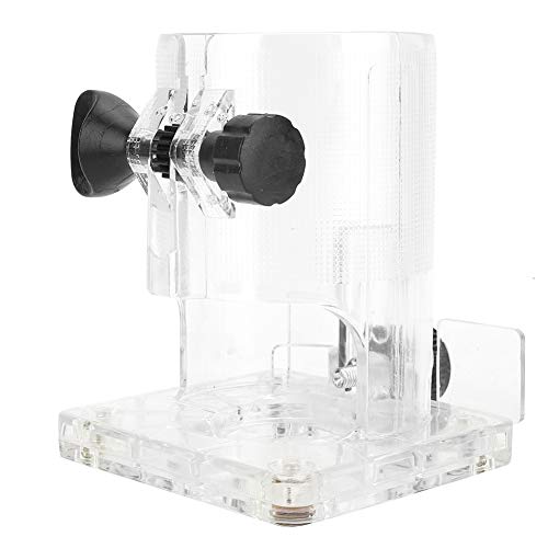 Houtbewerking Trimmer Router Clear Plastic Base Power Tools Beschermende accessoire Katsu Router Base (Dike Sectie) 3
