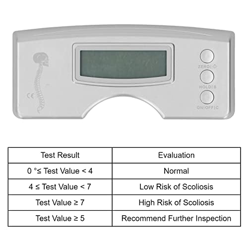 Elektronische Scoliometer, Scoliose Meter Portable 0 tot 30 graden voor ziekenhuis 4
