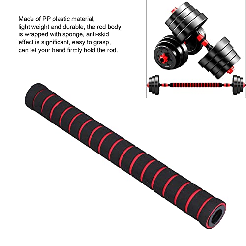 1PCS 40cm Dumbbell Connecting Bar Gewicht Lifting Bar Barbell Handvat Dumbbell Connector Bar Gewichtheffen Barbell Grip handgreep Fitness accessoire 4