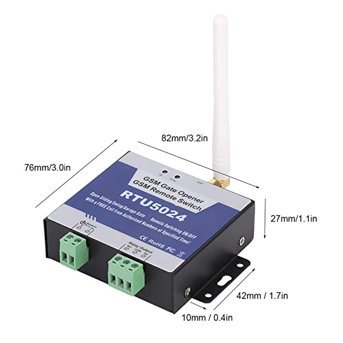 RTU5024 upgrade GSM Gate Opener Relais Switch Draadloze afstandsbediening deur Opener DC 9-36V (RTU5024 Upgrade versie) 4