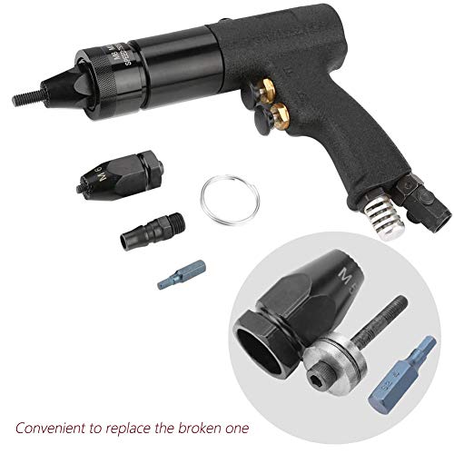 M5 Rivet Nut Head kit Pneumatische Pull Setter Rivets Head Kit (Hex Straight Handle)