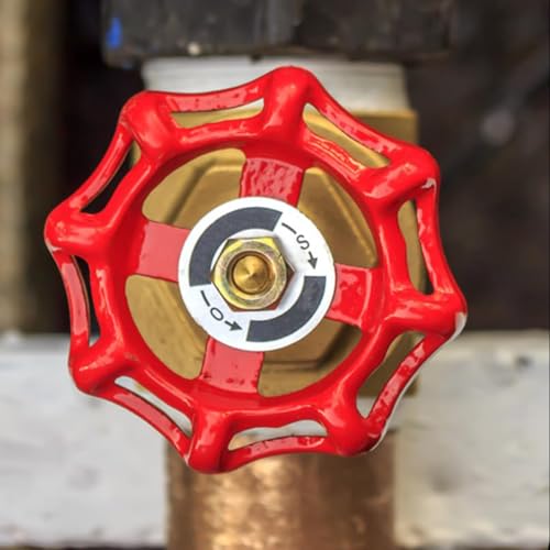 3 st. Tap Handvat Ventilatieventiel Ventiel Rode Klep Handwiel Valve vervanging voor Crane 5