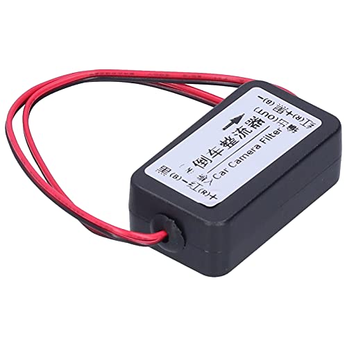 Backup Camera Rectifier, 12V DC auto achteraanzicht Power Relay condensator Filter Reverse Camera Rectifier Voltage Regelaars